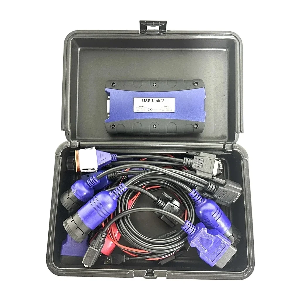 Bluetooth NEXIQ 2 USB Link Diesel Truck Diagnostic Tool Truck Fault Detector OBD2 Truck Scanner Heavy Duty OBD2 Diagnostic Scanner