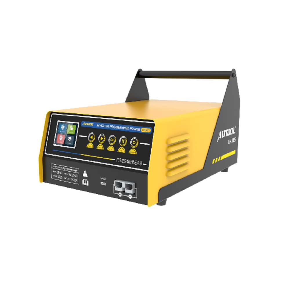 AUTOOL EM365 150A Automotive Inverter Programming Power Supply ECU Emergency Start Voltage Regulator Intelligent Battey Charger