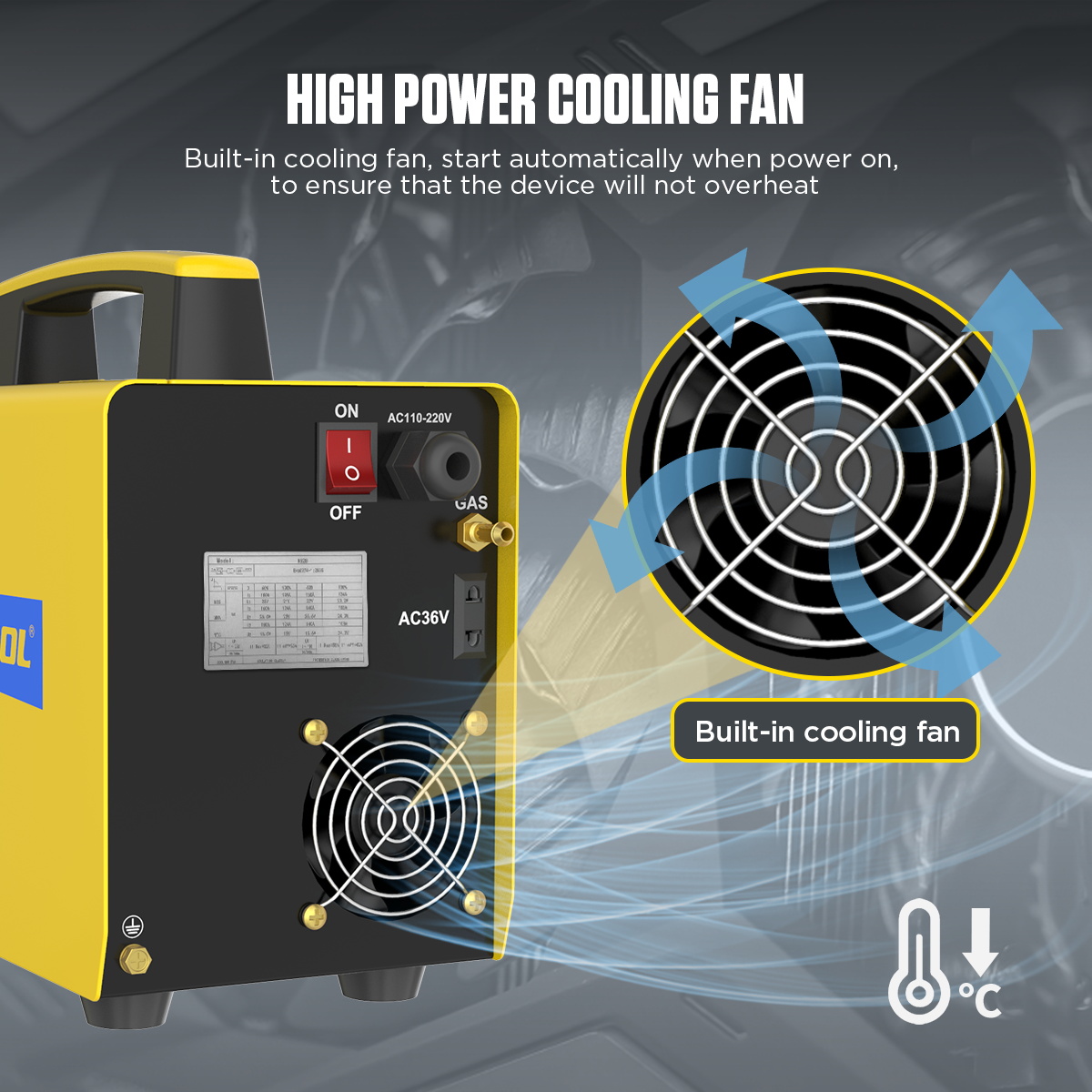 AUTOOL M528 Universal 3 In 1 Adjustable Current 0.8 Wire Tig Mig Spot Welding Machine Welders 110V 220V 180A IGBT Invert Welding Machine