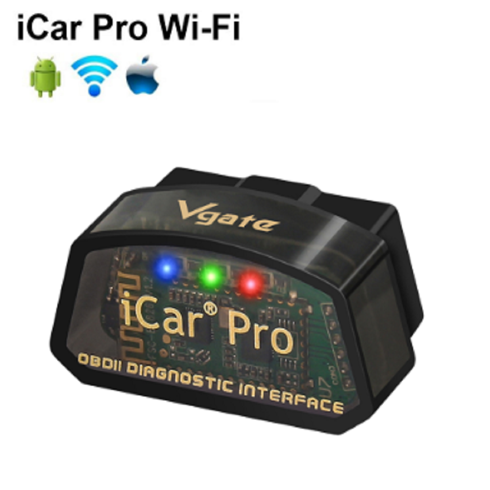 10Pcs/lot Vgate iCar Pro elm327 OBD 2 OBD2 Car diagnostic Tools WIFI/ Bluetooth 4.0 for Android/IOS BT3.0 For Android ODB2 Car Scanner