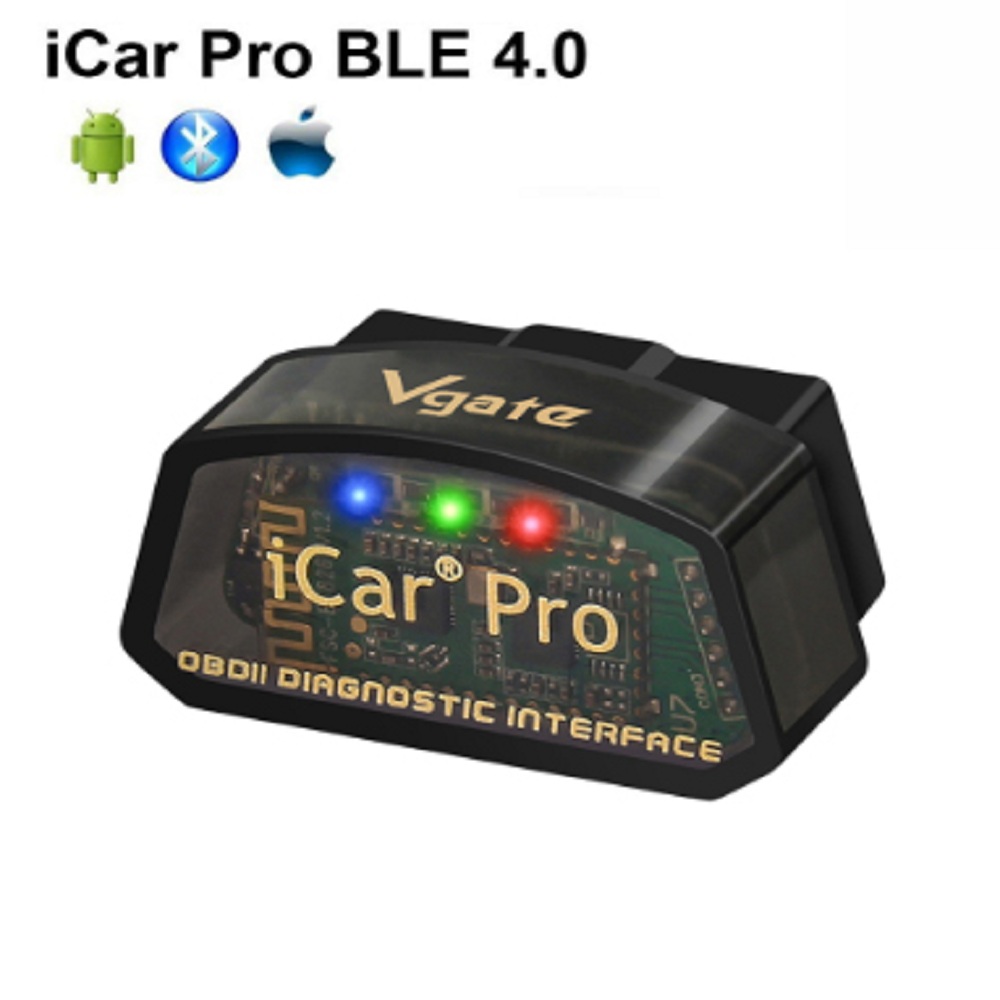 10Pcs/lot Vgate iCar Pro elm327 OBD 2 OBD2 Car diagnostic Tools WIFI/ Bluetooth 4.0 for Android/IOS BT3.0 For Android ODB2 Car Scanner