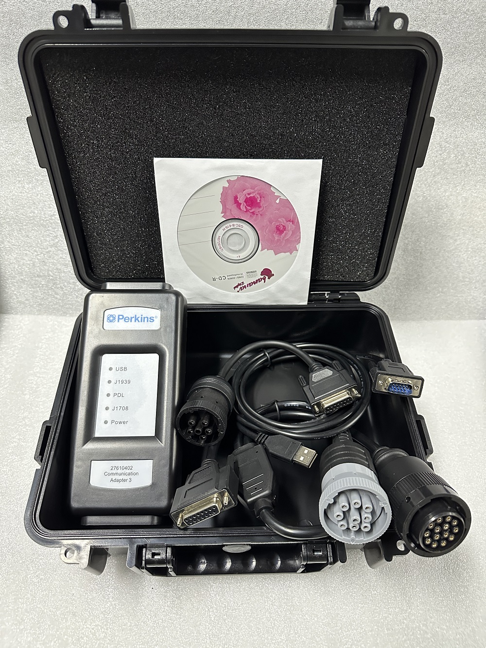 Software 2023A for Perkins EST 3 for PERKINS EST 27610402 Communication Adapter 3 USB Perkins Test Engine Excavator Genset Engine Truck Boat Diagnostic Tool