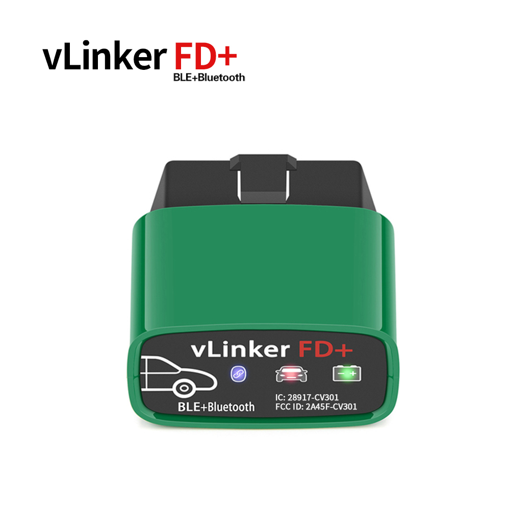 10Pcs/lot Vgate vLinker FD+ ELM327 Forscan Bluetooth For ford OBD2 Scanner Car Diagnostic odb2 wifi OBD 2 OBD2 Auto Tool PK ELM 327 V1 5