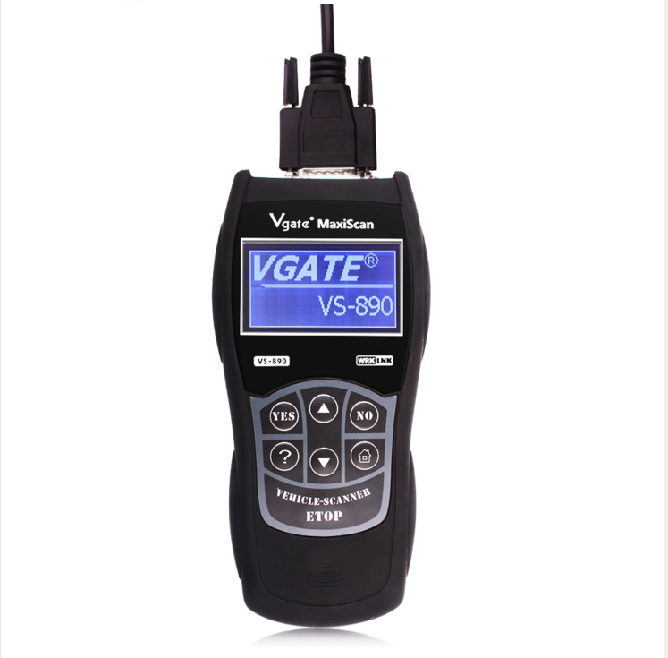 10Pcs/lot Vgate VS890 OBD2 Code Scanner Code Reader Universal Support Multi-language Vgate VS 890 Car Diagnostic Tool