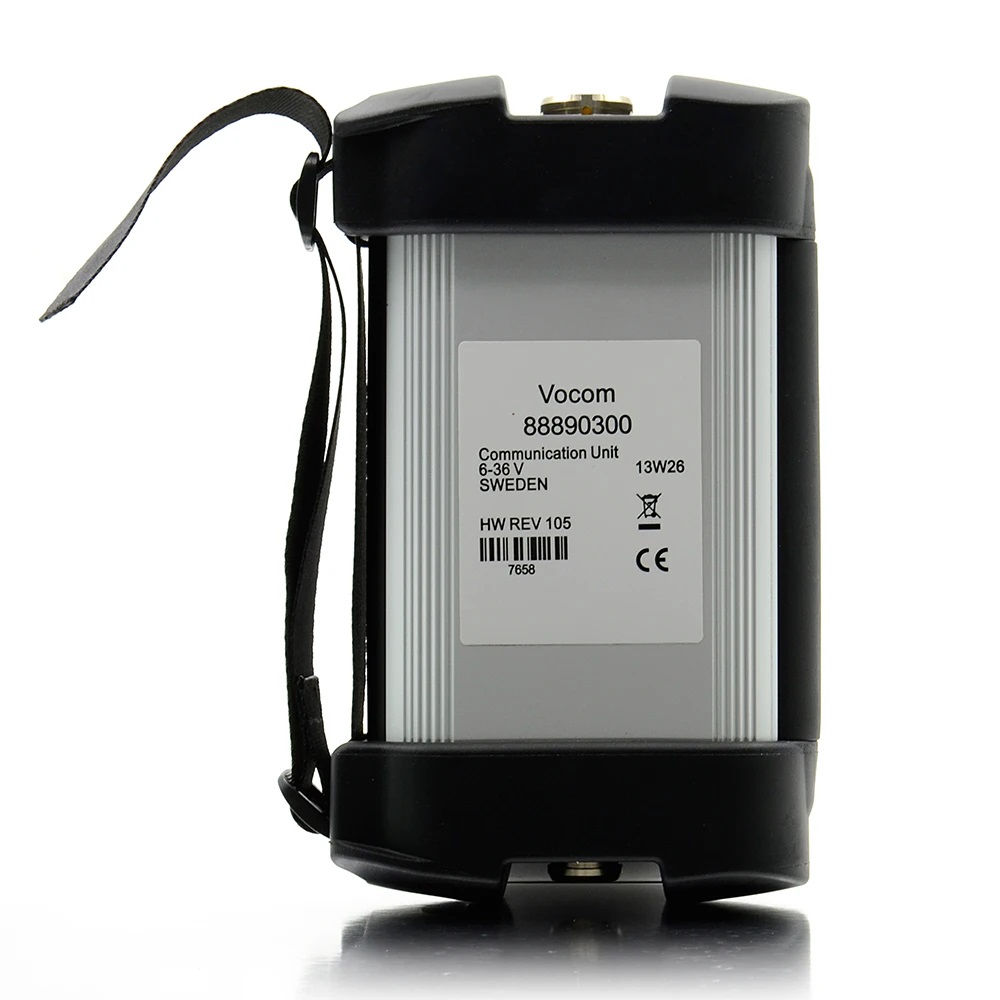  A++ Quality For Volvo Vocom 88890300 Round Head Interface With V2.8.150 SSD Software VOCOM Truck Diagnostic Scanner For Renault/UD/Mack/Volvo