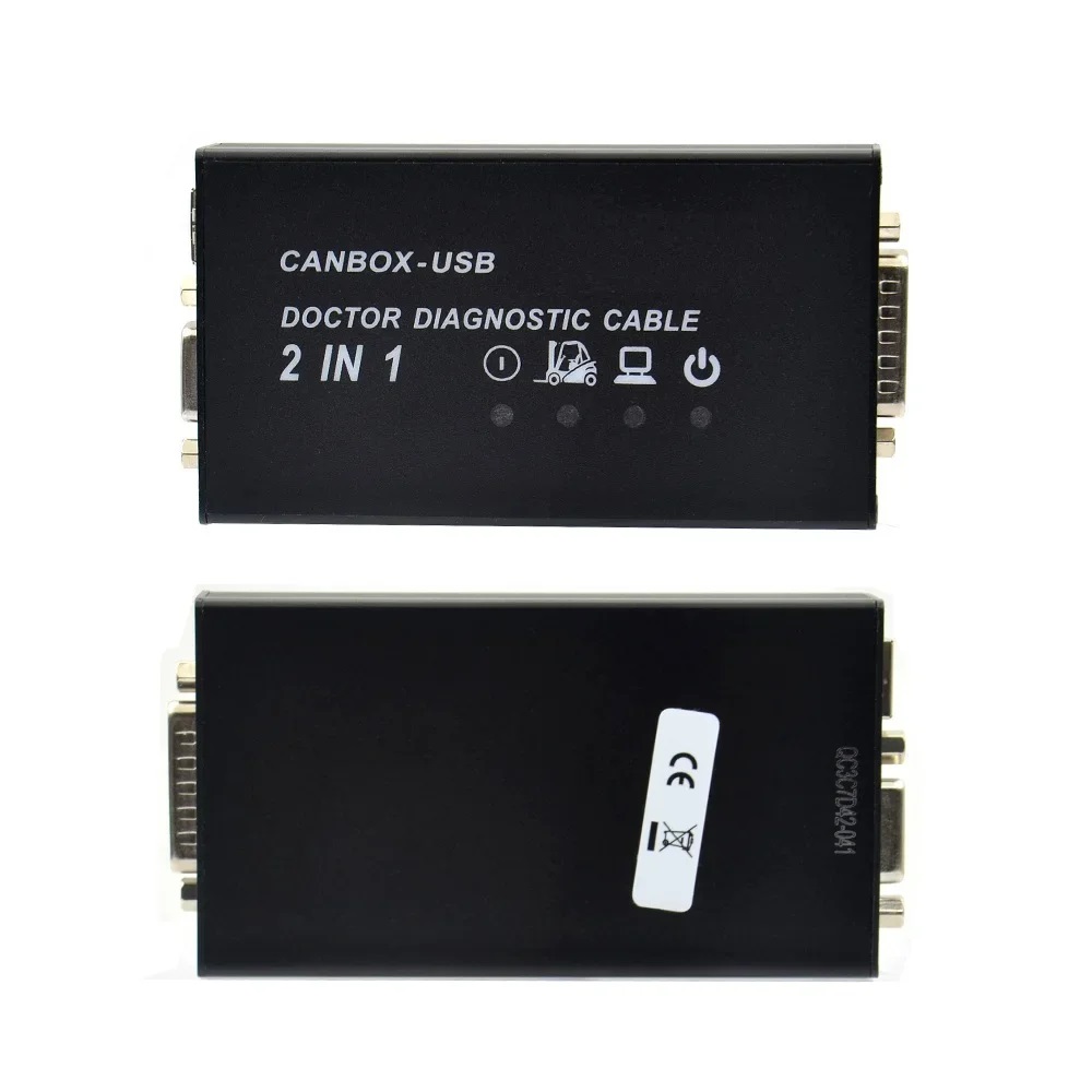 For Linde Canbox-USB and Doctor Diagnostic Cable for Linde 2in1 Version for Truck Diagnostic Tool Linde Pathfinder Software Truck Scanner