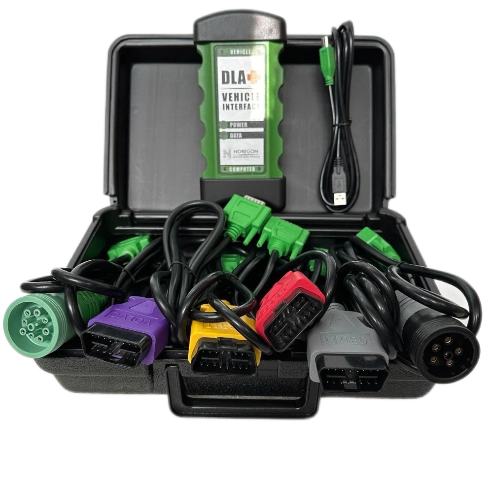 Noregon JPro DLA+ 2.0 2023V3 Vehicle Interface Diesel Truck Fleet Diagnostic Tool Heavy Duty Truck Scanner 2019 JPRO