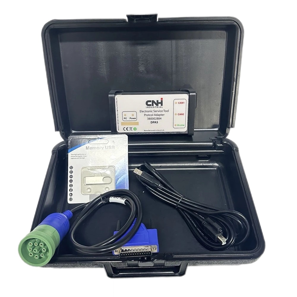 Truck Scanner For C-N-H DPA5 V9.9 For New Holland Electronic Heavy Duty Scanner for Trailer Bus Wheel Loader Excavator Truck Diagnostic Tool