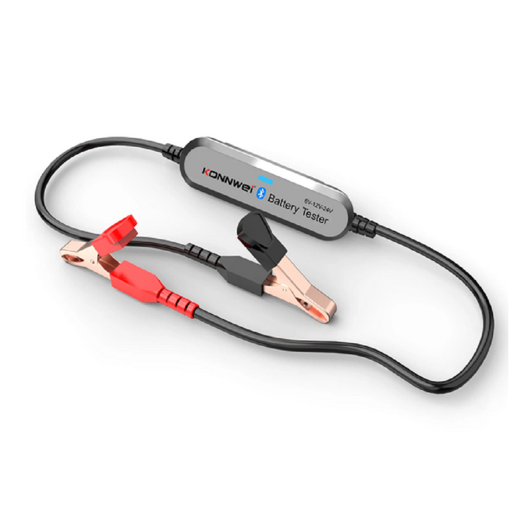 KONNWEI BK200/BK100 car motorcycle truck bluetooth battery tester 6V 12V 24V compatible with android and iOS Free APP on phone