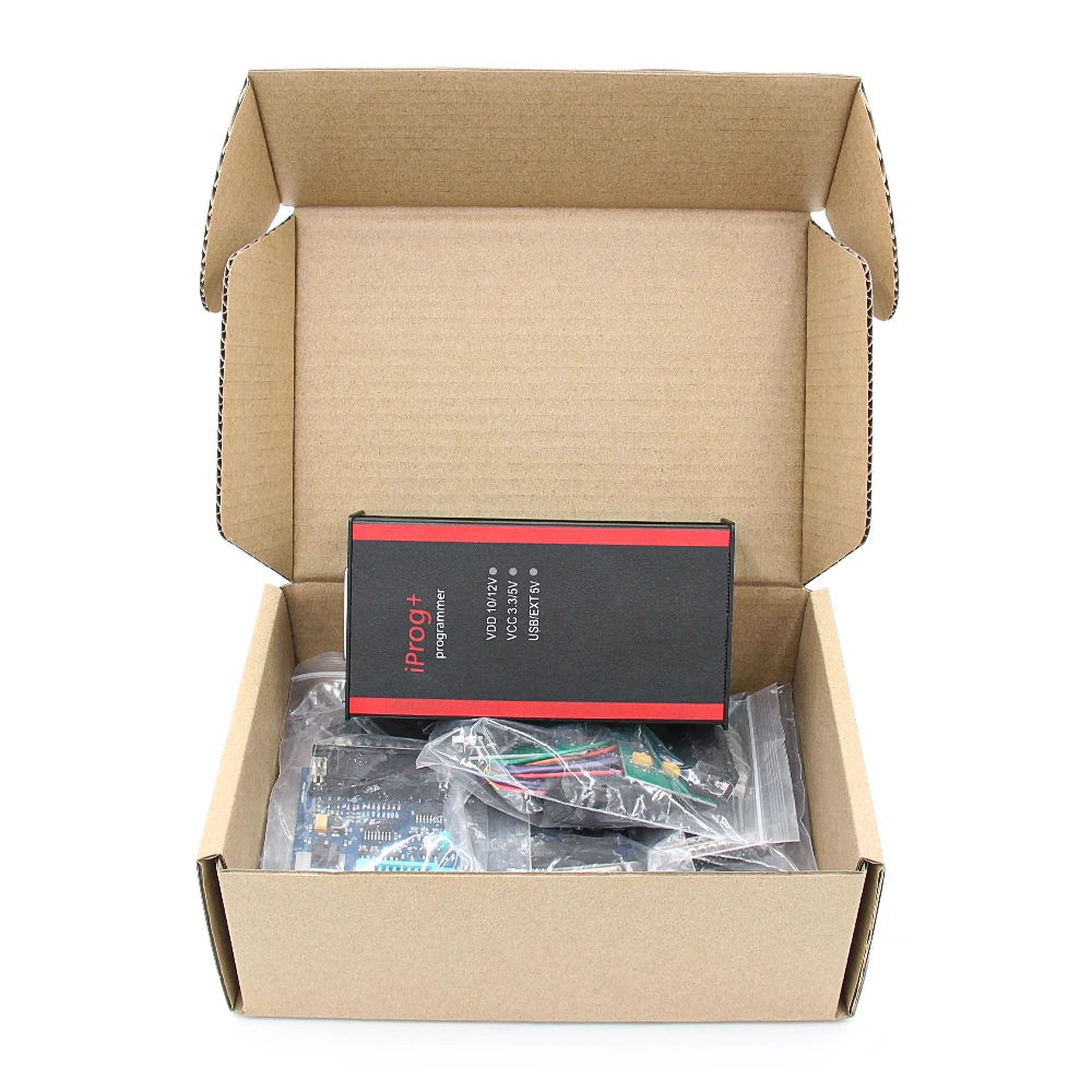 PL Ship  Iprog+ Pro Scan Tools Iprog+ Programmer With 6 Adapters ECU Programmer Iprog ECU Programmer Programming Tools 