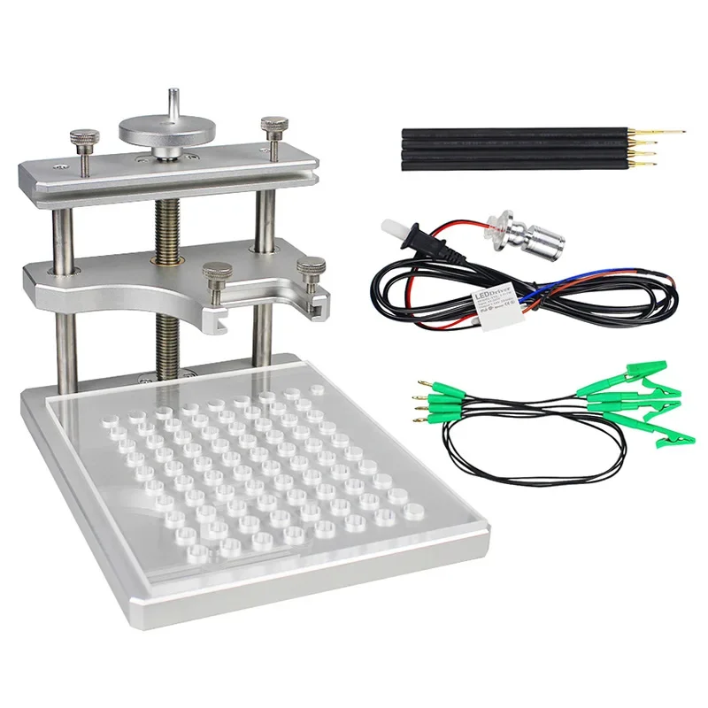 PL Ship BDM FRAME Stainless Aluminium LED BDM FRAME Steel Metal LED BDM Frame for ECU Chip Tuning Tool ECU Programmer