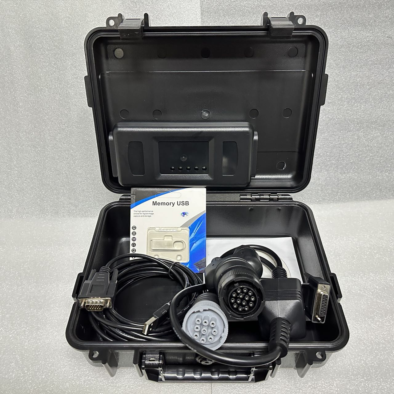 2023A Cat ET4 Adapter 478-0235 with Ethernet Cable OBD2 Truck Scanner for Caterpillar Excavator Truck Diagnostic Tool