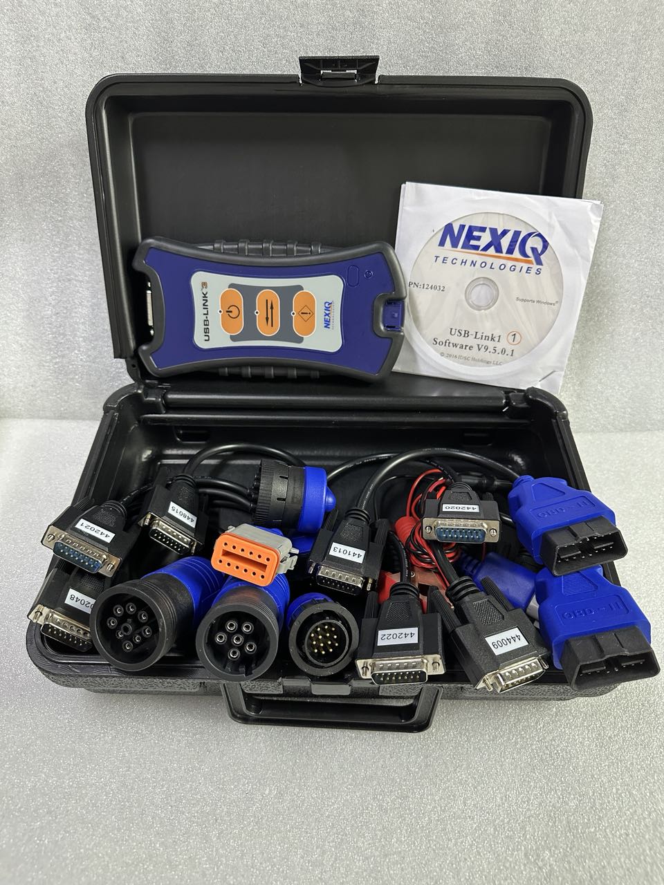 For NEXIQ 3 USB Link Truck Diagnostic Tool USB link 3 Bluetooth Diesel Truck Diagnostic Tool OBD Troubleshooter Tool OBDII Truck Diagnostic Scanner 