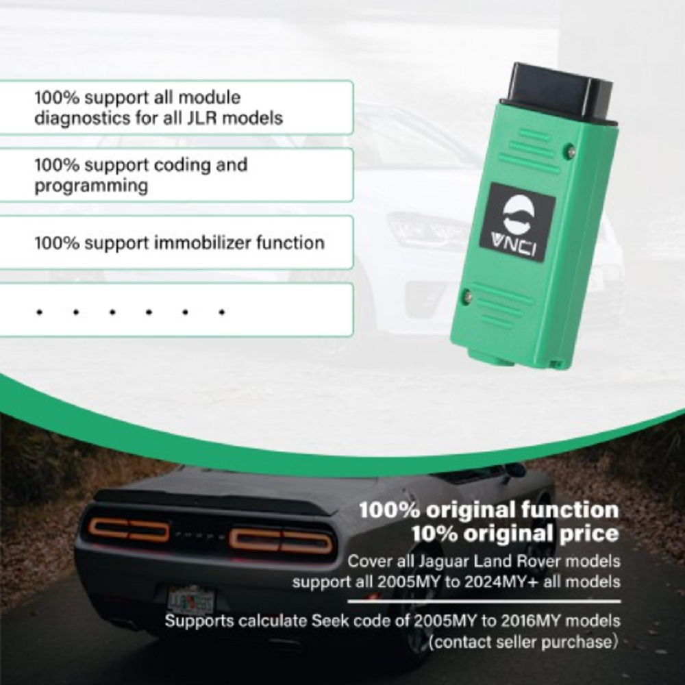 VNCI JLR DOIP Diagnostic Scanner for Jaguar Land Rover Supports SDD Pathfinder topix Coding and Programming