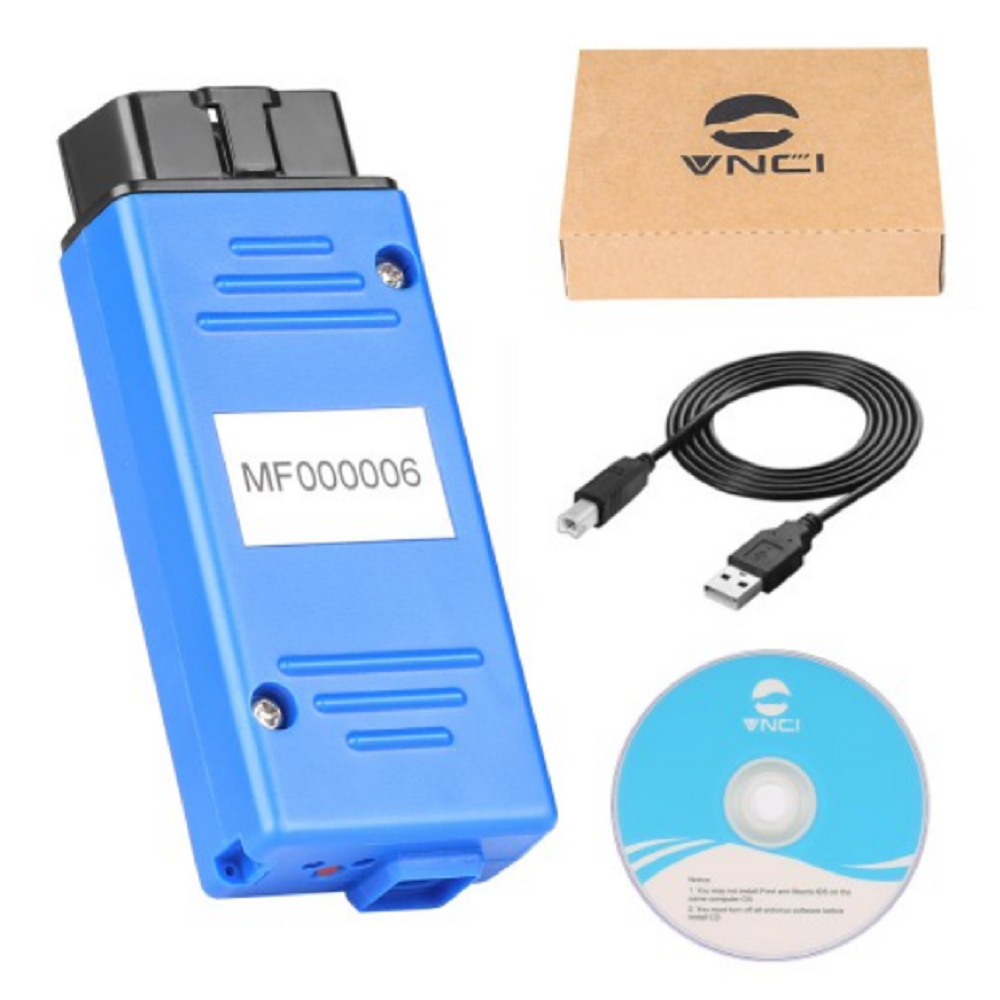 Newest VNCI MF J2534 Diagnostic Tool with Ford/ Mazda IDS V130 Compatible with J2534 PassThru and ELM327 Protocol Free Update Online