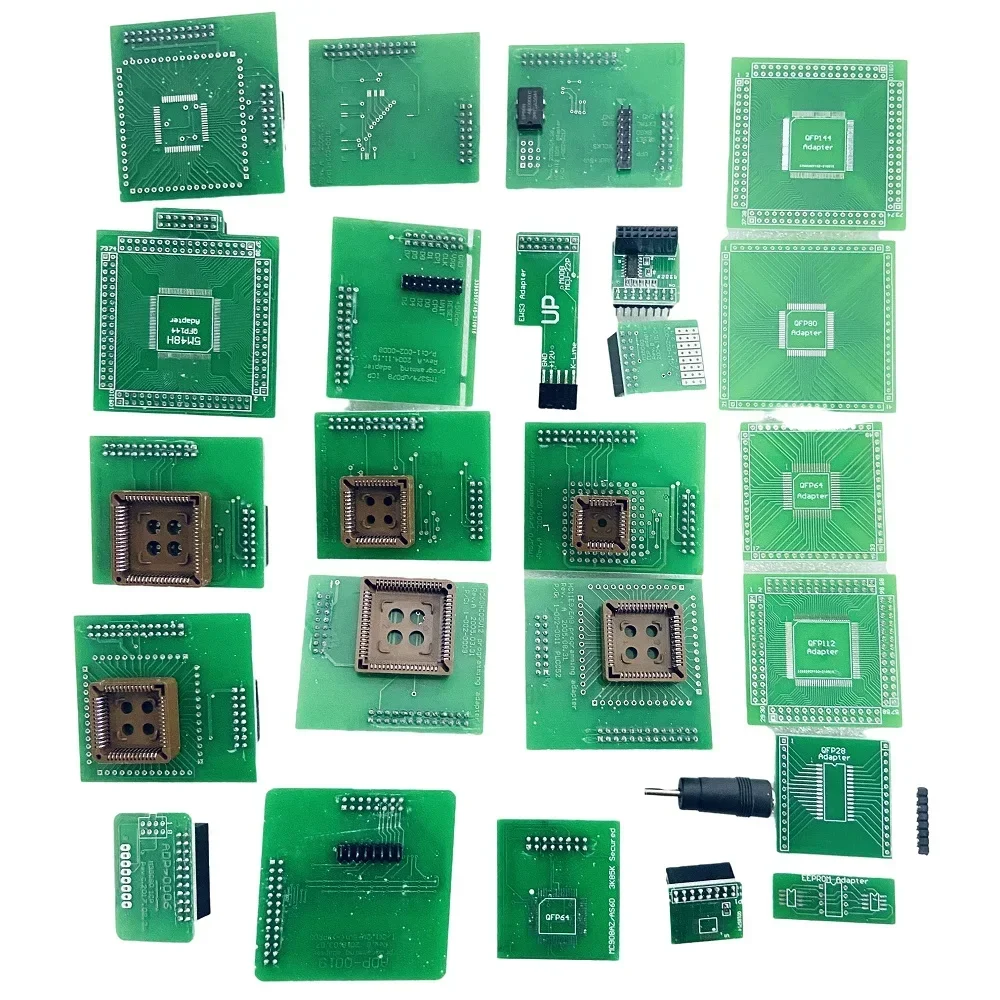 PL/RU Ship XPROG Adapters Full Adapters for XPROG M V6.12/V6.17/V6.26/V6.50 ECU Programming Tool XPROG ECU Programmer