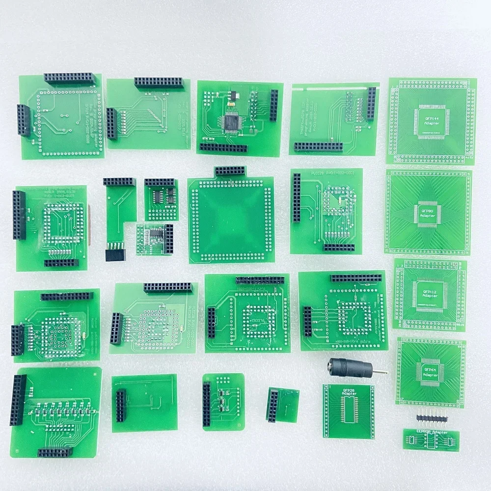 PL/RU Ship XPROG Adapters Full Adapters for XPROG M V6.12/V6.17/V6.26/V6.50 ECU Programming Tool XPROG ECU Programmer