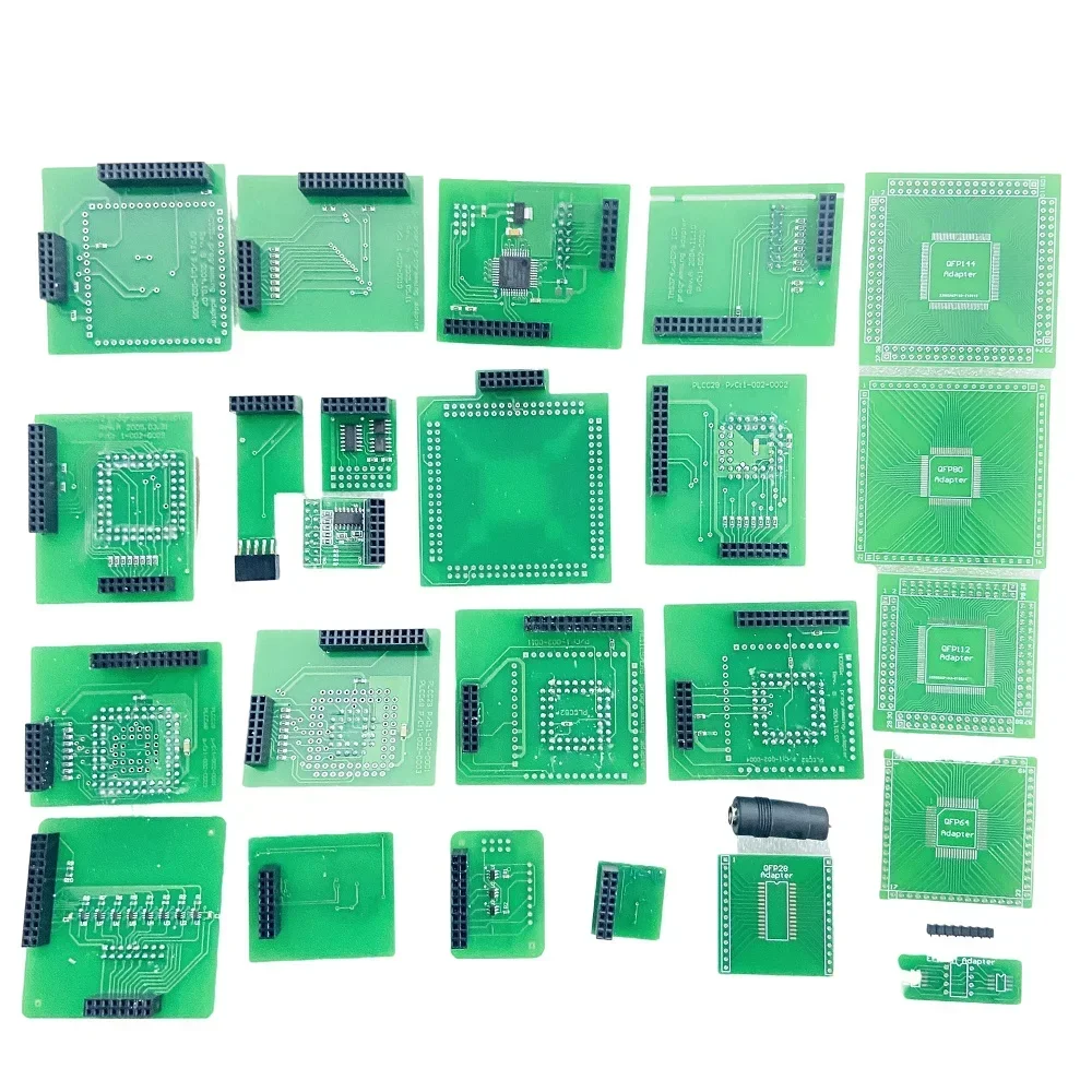 PL/RU Ship XPROG Adapters Full Adapters for XPROG M V6.12/V6.17/V6.26/V6.50 ECU Programming Tool XPROG ECU Programmer