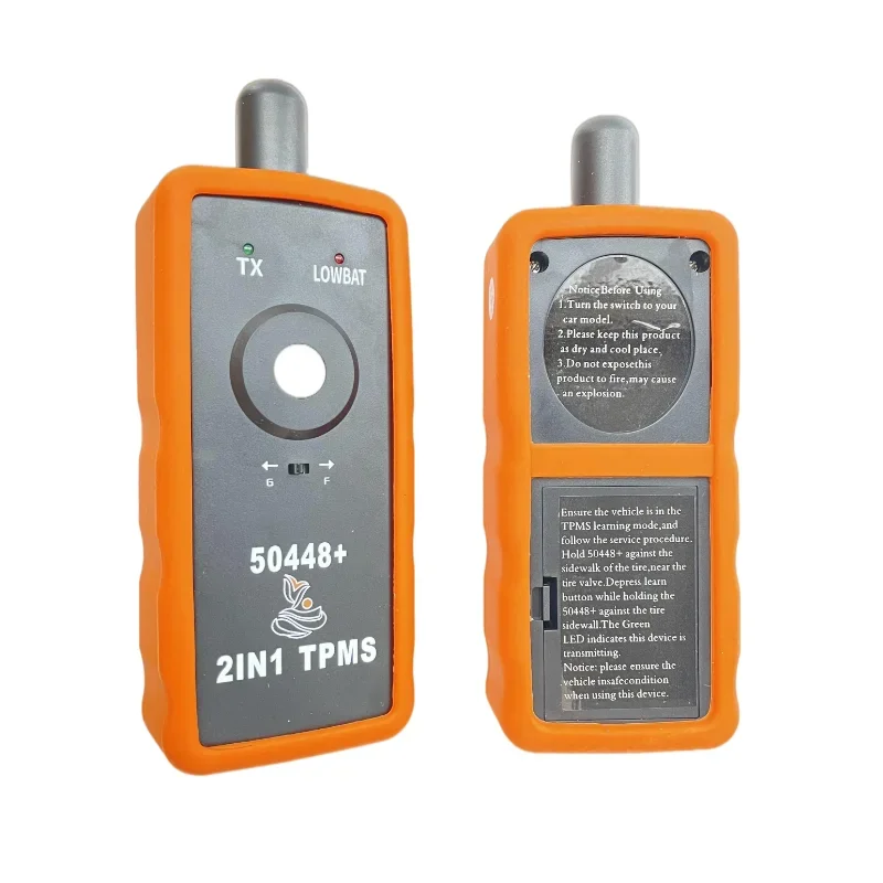 PL Ship 10pcs/lot 50448+ 2IN1 Auto Tire Pressure Monitor Sensor System TPMS EL50448 for GM/Opel/Ford TPMS Reset Tool