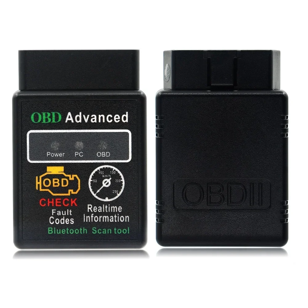 5Pcs/lot PL Ship for PIC18F25K80 ELM327 V1.5 Advanced HH OBD II CAN BUS Check Code Reader for Android/Windows ELM 327 OBD Bluetooth