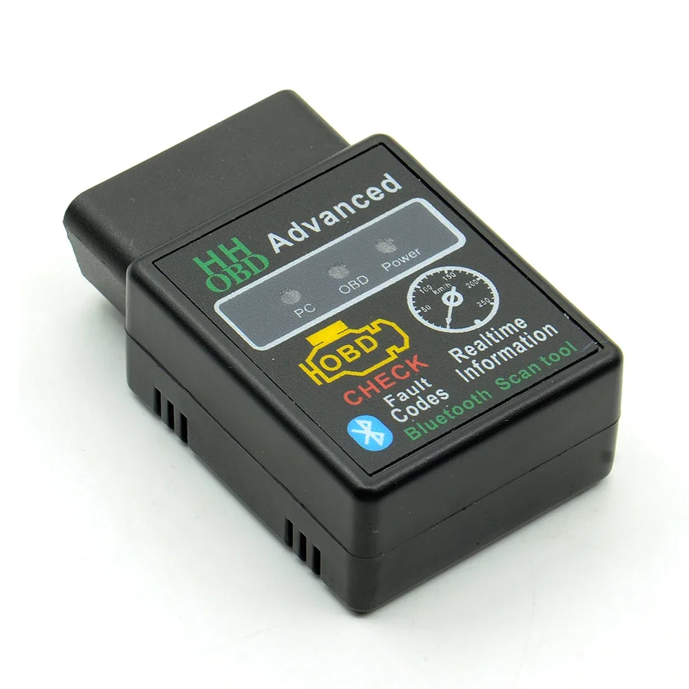 5Pcs/lot PL Ship for PIC18F25K80 ELM327 V1.5 Advanced HH OBD II CAN BUS Check Code Reader for Android/Windows ELM 327 OBD Bluetooth