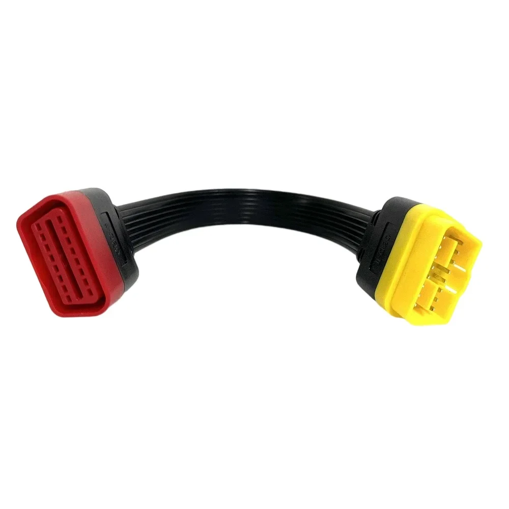  5Pcs/lot PL Ship 16pin Male to Female OBD II OBD2 Extension Cable OBDII 16pin OBD Adapter Cable Plug 16 pin OBD2 Cable
