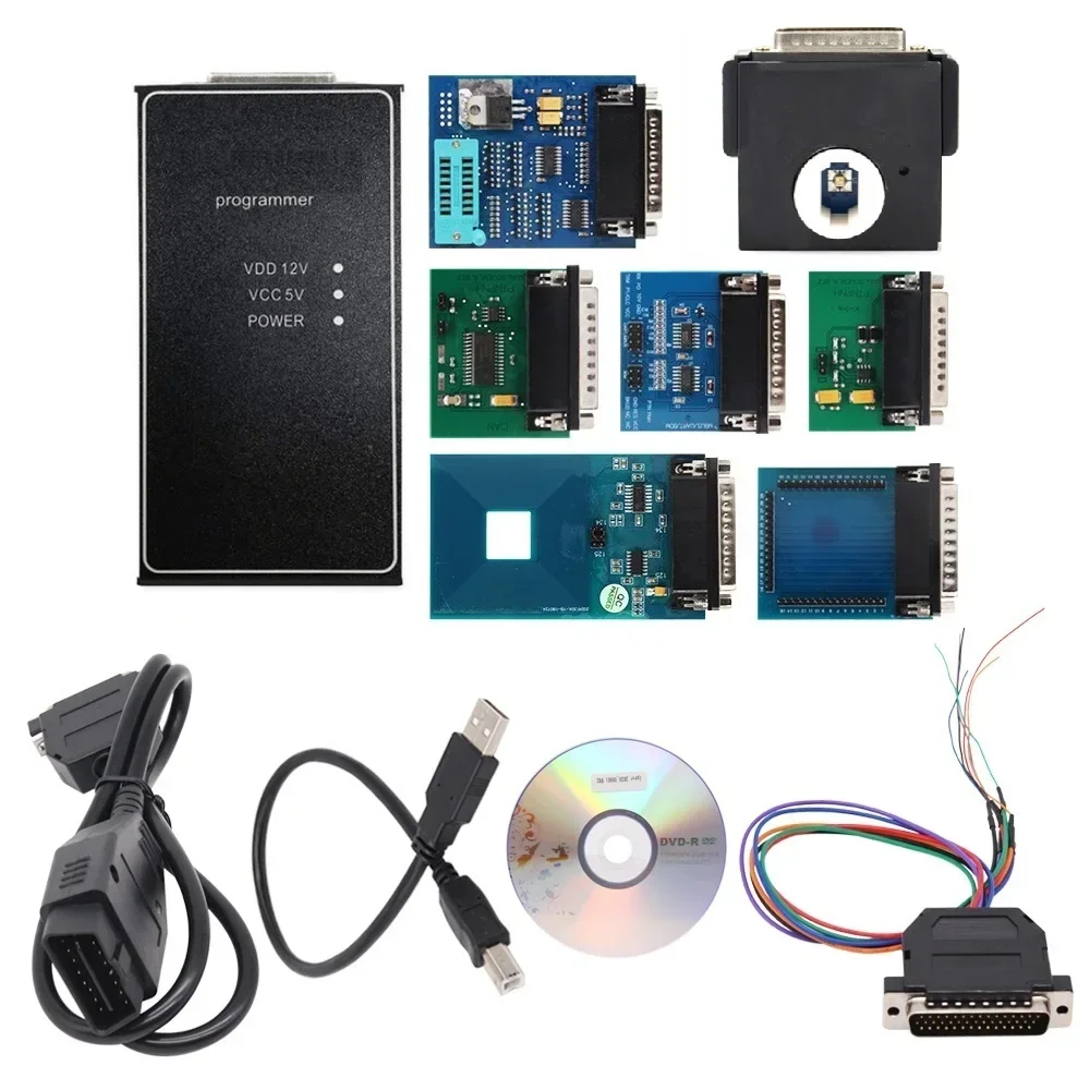 PL Ship IPROG Programmer Iprog Plus Full Adapters 777 Iprog 3in1 Replace Carprog/Tango/Digiprog IMMO+Airbag Reset ECU Programmer