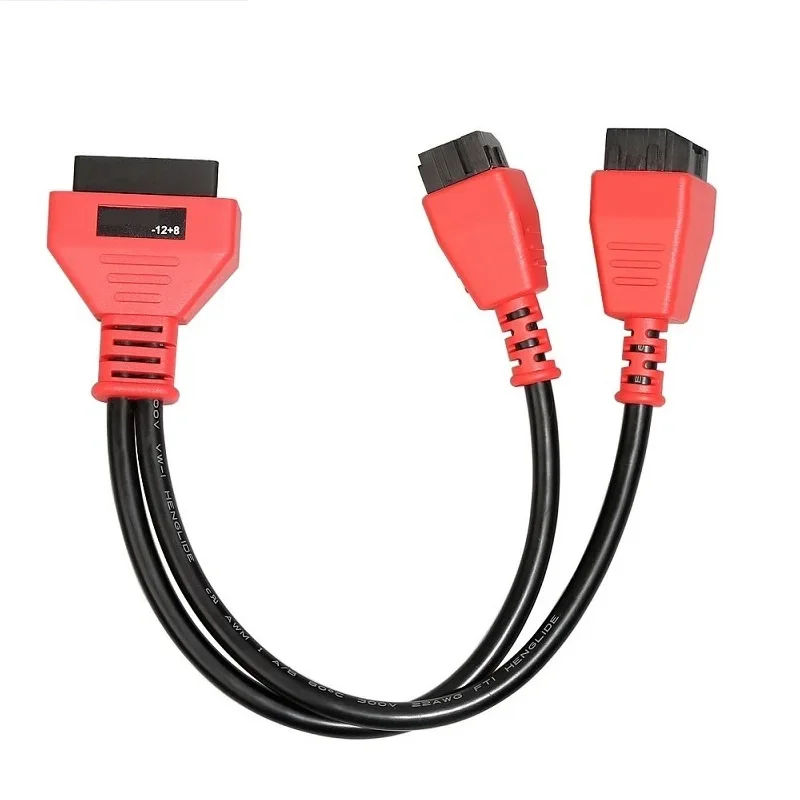 10Pcs/lot Diagnostic Cable for Chrysler 12+8 OBD2 Adapter Cable for Autel DS808 Maxisys 906 PRO OBDII Extension Cable