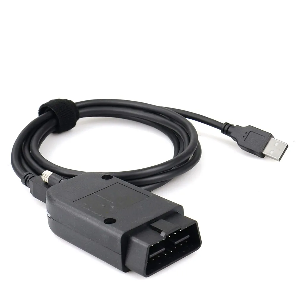 10Pcs/lot RU Ship For VAG COM Hex V2 For VAG Car Diagnostic Tool OBD2 Scanner From Compatibility With The Latest VAG Models For VW For Audi