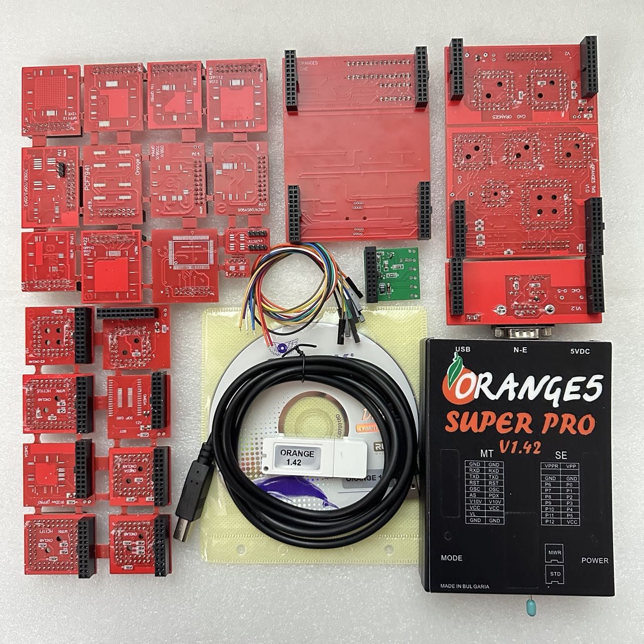 Newest Orange5 V1.42 ECU Programmer Tool with Full License Function Full Activation Update of Orange 5 Super Pro  Software