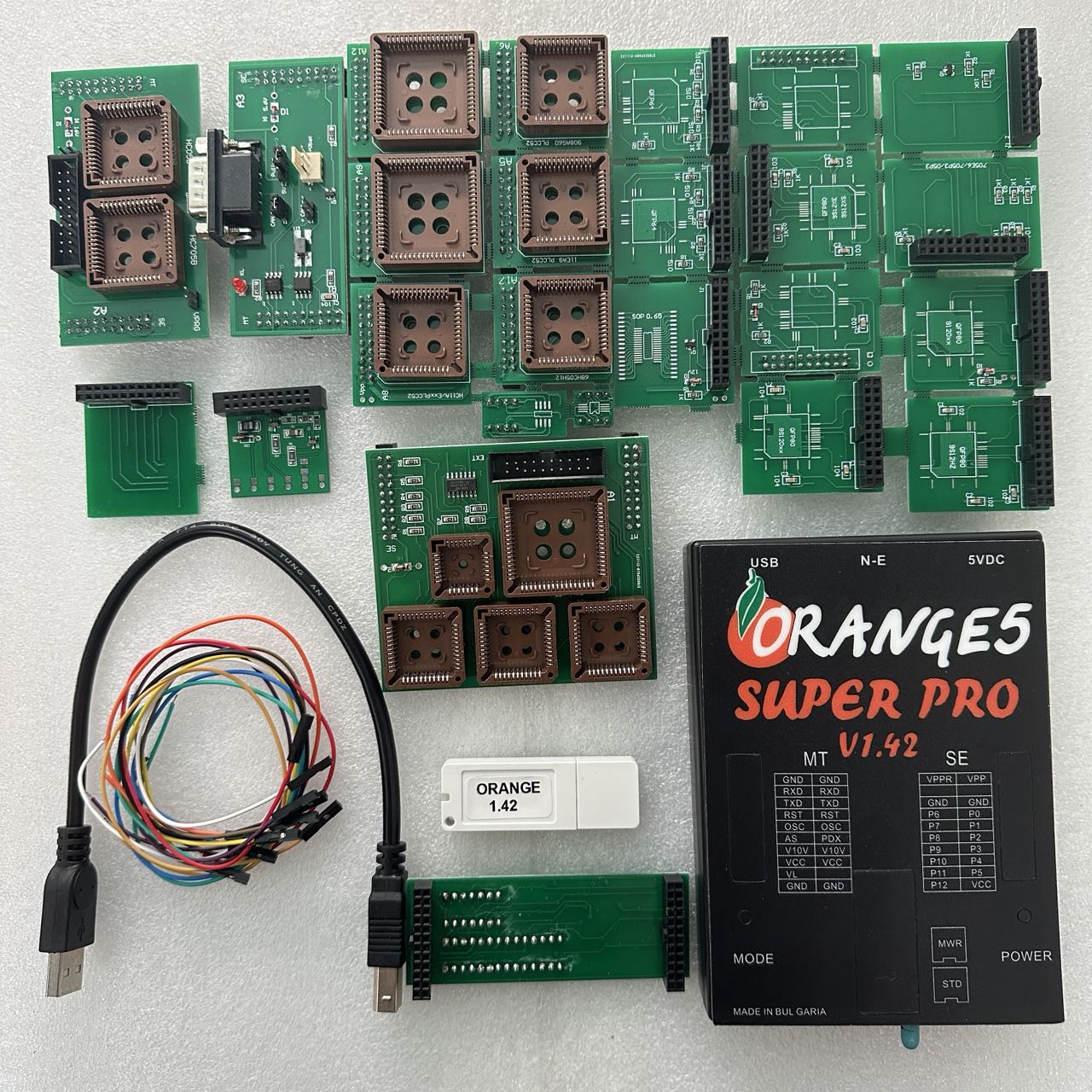  New Full Activation V1.42 Orange5 Orange 5 Super Programming With Full Adapter Add Full License Renesa And Fujitsu V4