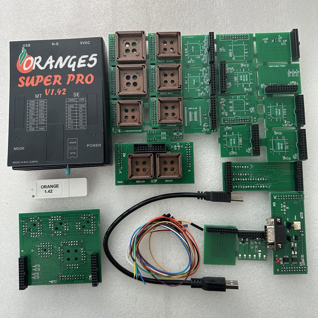  New Full Activation V1.42 Orange5 Orange 5 Super Programming With Full Adapter Add Full License Renesa And Fujitsu V4