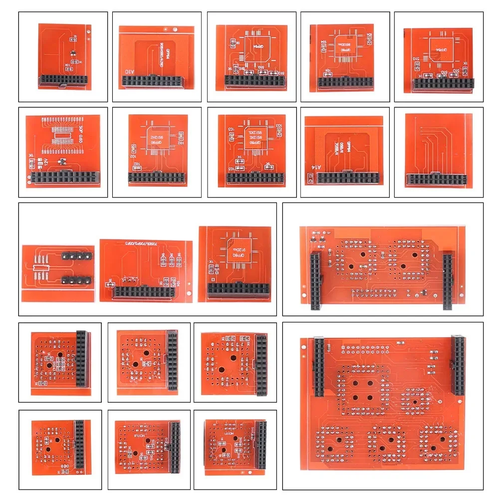 Red Full Adapters for Orange5 Super Pro Activate All Functions Orange 5 V1.38 Programmer Full Adapter