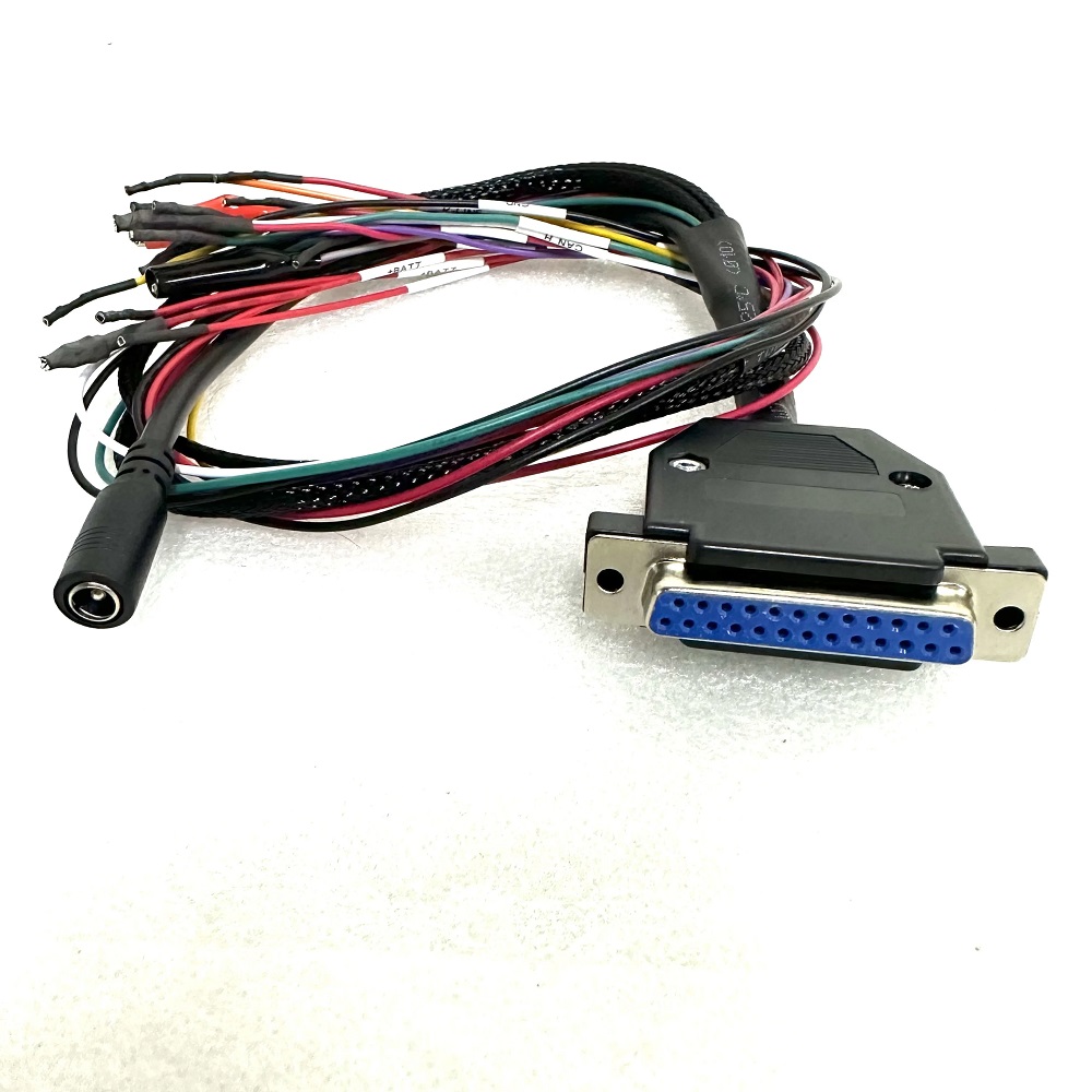 10Pcs/lot For SM2 PRO VCI J2534 PCM with GPT Function ODB2 Cable DB 25pin Purple PCB LED Display Pin Boot Reset CNF1 for Scanmatik 2 Pro