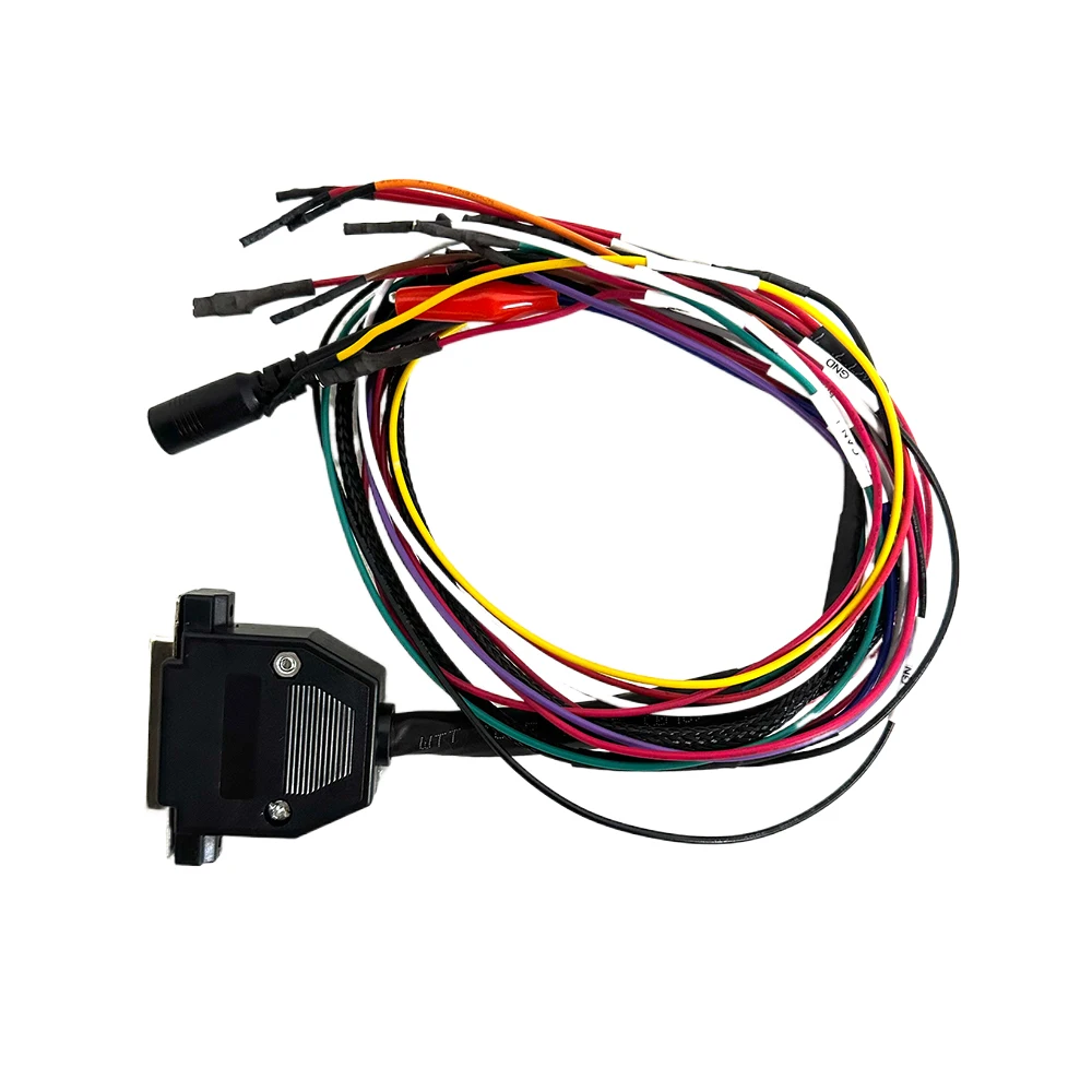 10Pcs/lot For SM2 PRO VCI J2534 PCM with GPT Function ODB2 Cable DB 25pin Purple PCB LED Display Pin Boot Reset CNF1 for Scanmatik 2 Pro