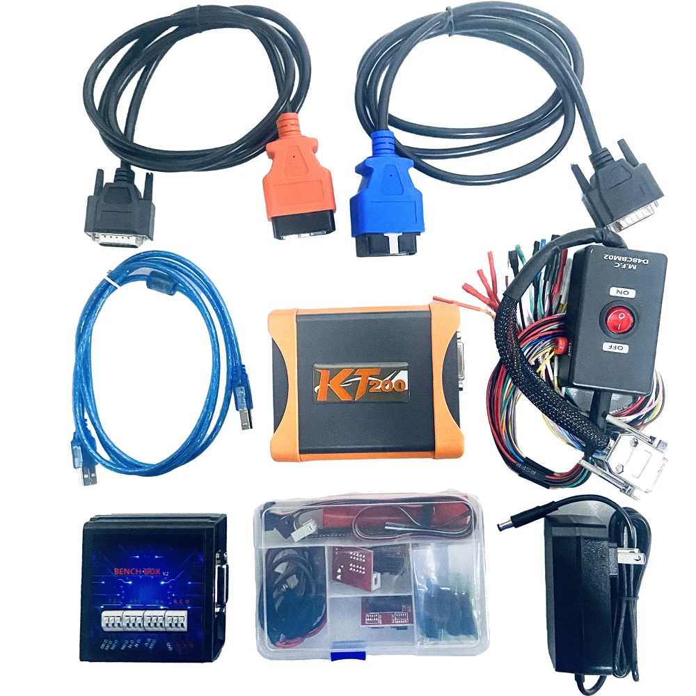 KT200 TCU ECU Tuning Tool Auto Key Programmer Support OBD/BOOT/BDM/JTAG Multiple Protocols for ECU Maintenance ReadWrite