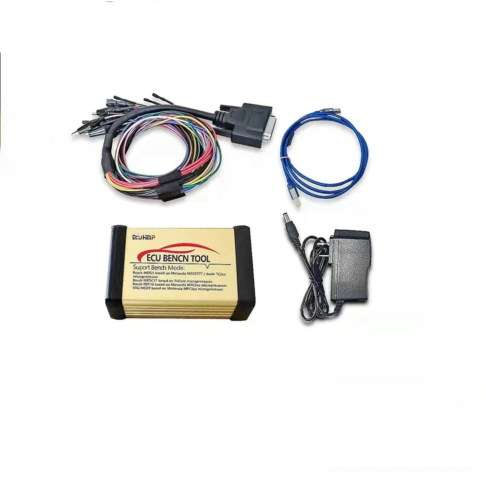 ECU Bench Tool ECUHELP Full Version Read & Write ECU Flash Checksums Support Bosch MEDC17/MDG1/EDC16 and For VAG/VOLVO MED9
