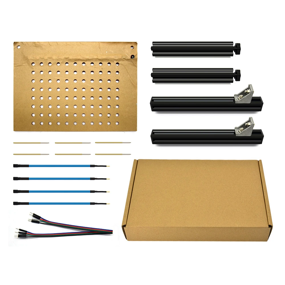 LED BDM Frame With 4 Probe Pen ECU Board Bracket ECU Modified Auto ECU Chip Tuning Tool For KESS For KTAG FGTECH