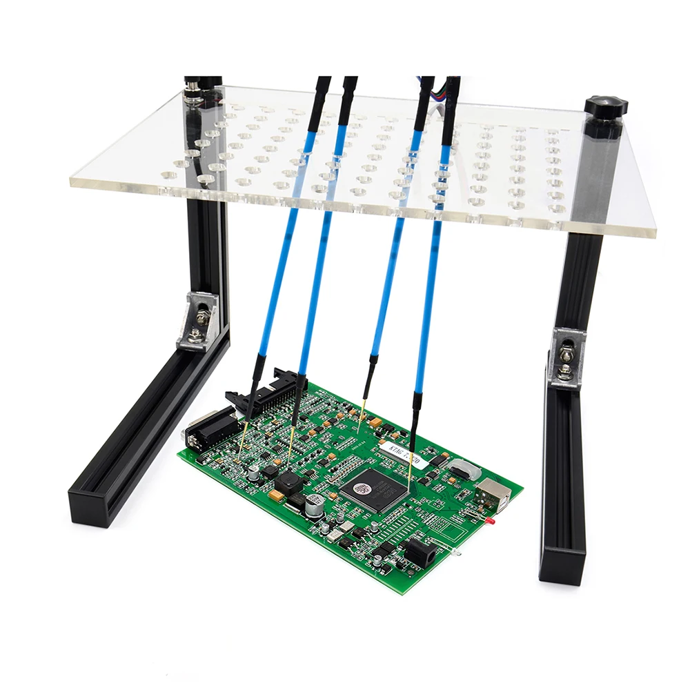 LED BDM Frame With 4 Probe Pen ECU Board Bracket ECU Modified Auto ECU Chip Tuning Tool For KESS For KTAG FGTECH