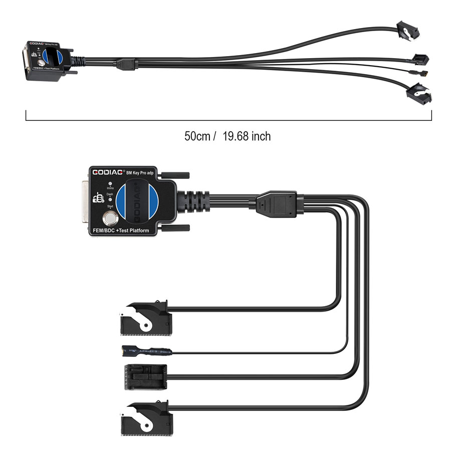 GODIAG for BMW FEM/BDC Test Platform Work with Xhorse VVDI2/Key Tool Plus Pad, Autel IM608, CGDI for BMW etc