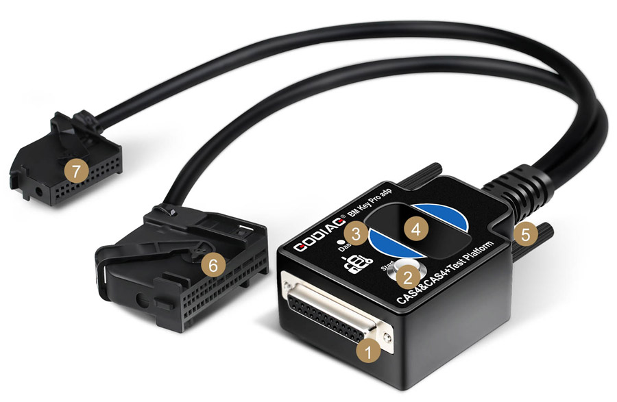 GODIAG Test Platform For BMW CAS4 /CAS4+ Programming Work with GT100/ Xhorse VVDI2/BIMTOOL Pro/ k518ISE/Autel IM608/CGDI for BMW