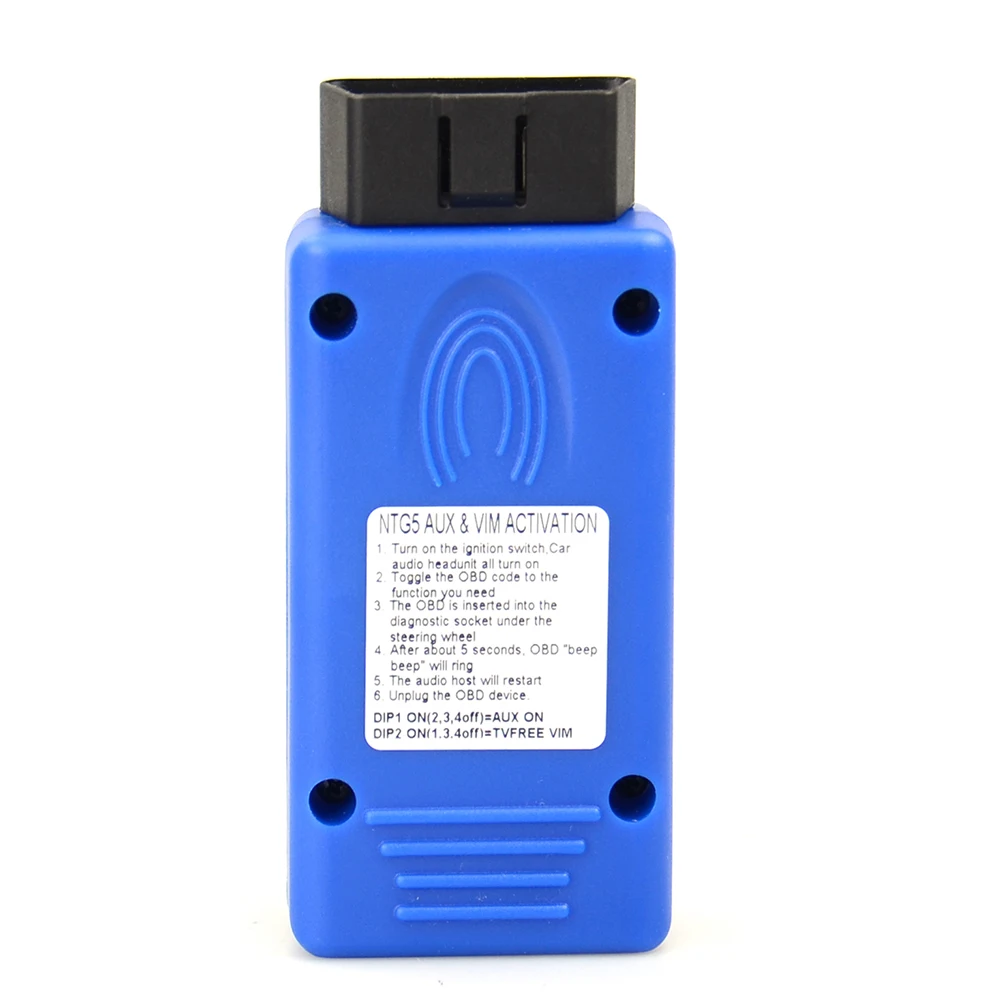  For COMAND ONLINE NTG5 OBD AUX IN & VIM ACTIVATOR For Mercedes work for C/GLC/S/V CLASS W205 X253 W222 W447 NTG 5 AUX