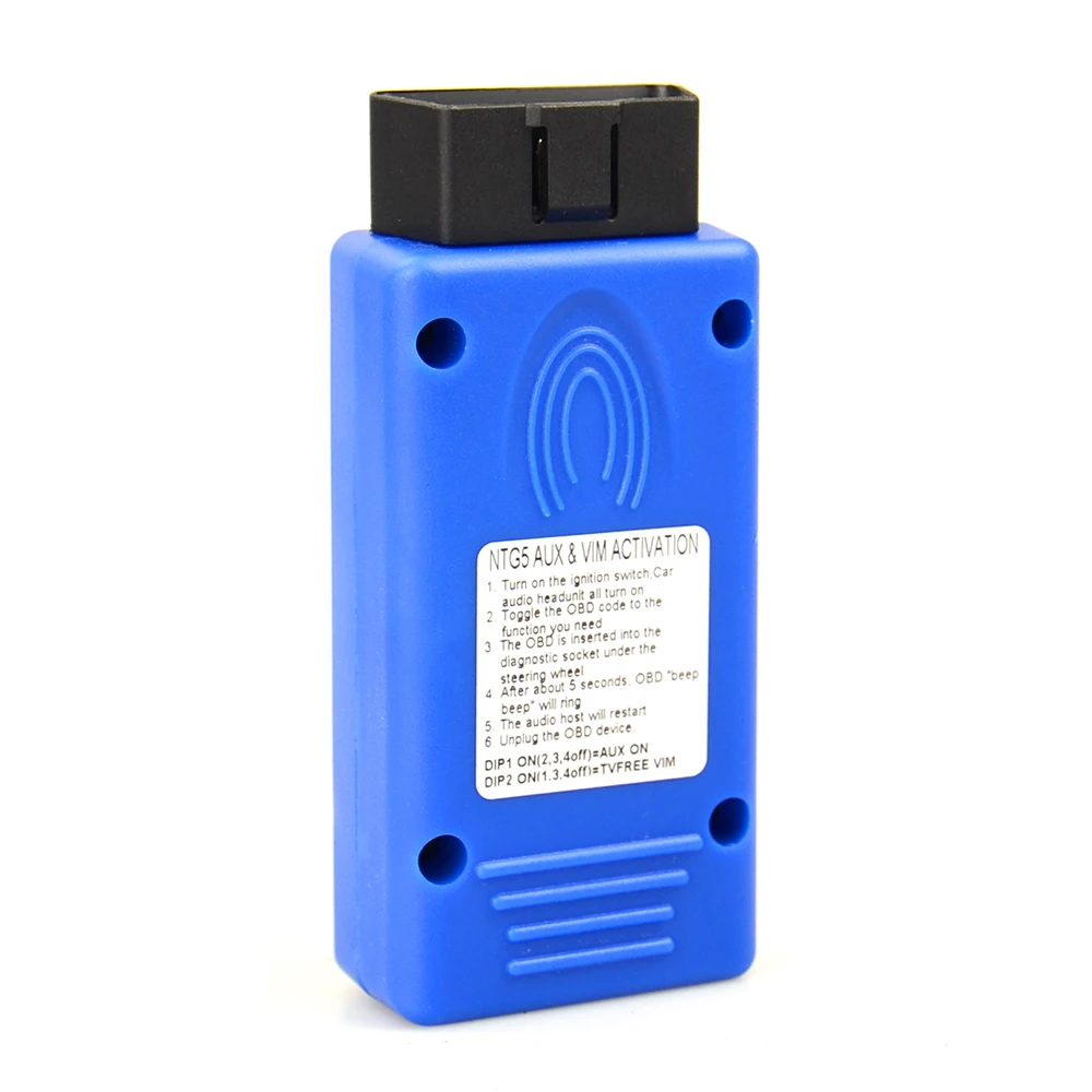  For COMAND ONLINE NTG5 OBD AUX IN & VIM ACTIVATOR For Mercedes work for C/GLC/S/V CLASS W205 X253 W222 W447 NTG 5 AUX
