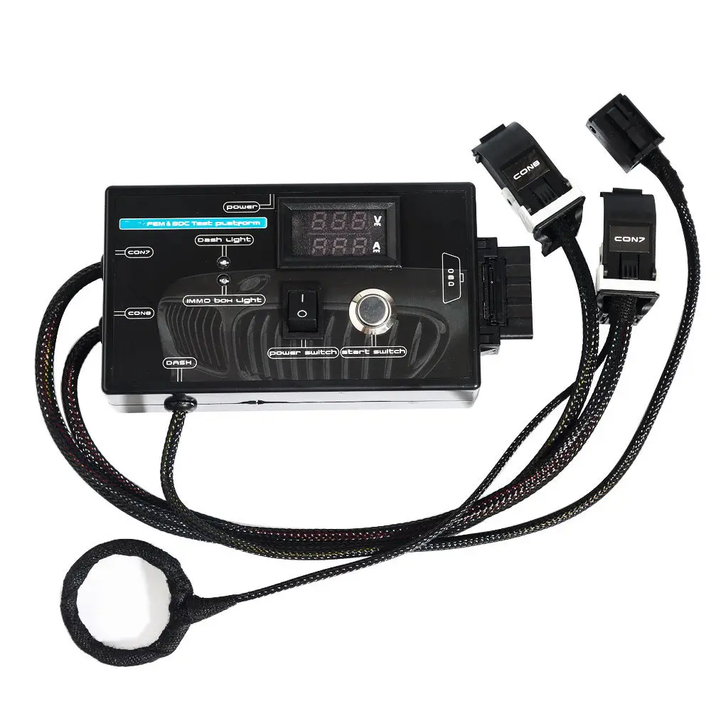  FEM/BDC Test Platform For BMW F20 F30 F35 X5 X6 I3 Tester With Black Case Car Diagnostic Tool