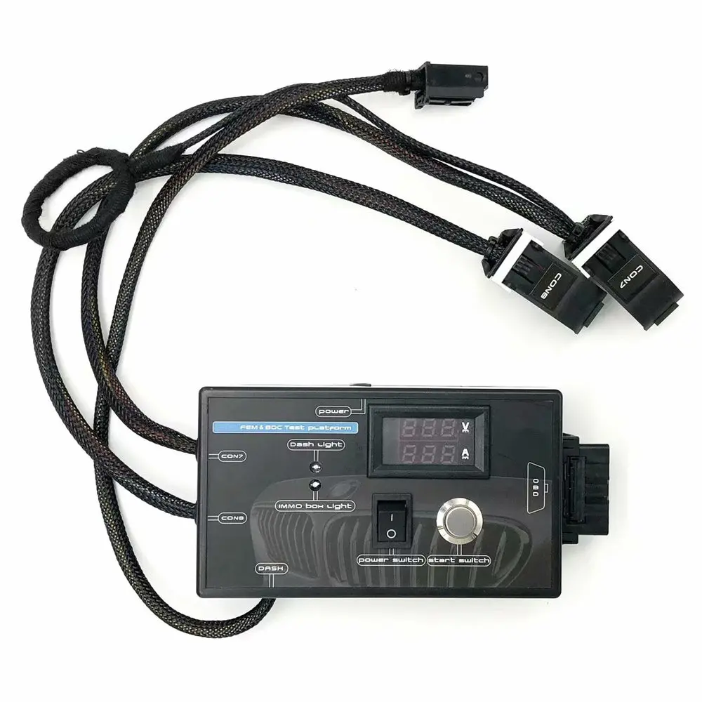  FEM/BDC Test Platform For BMW F20 F30 F35 X5 X6 I3 Tester With Black Case Car Diagnostic Tool