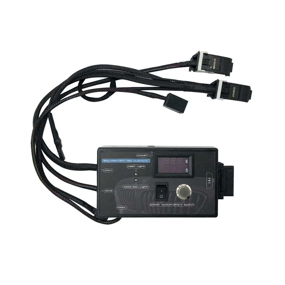  FEM/BDC Test Platform For BMW F20 F30 F35 X5 X6 I3 Tester With Black Case Car Diagnostic Tool