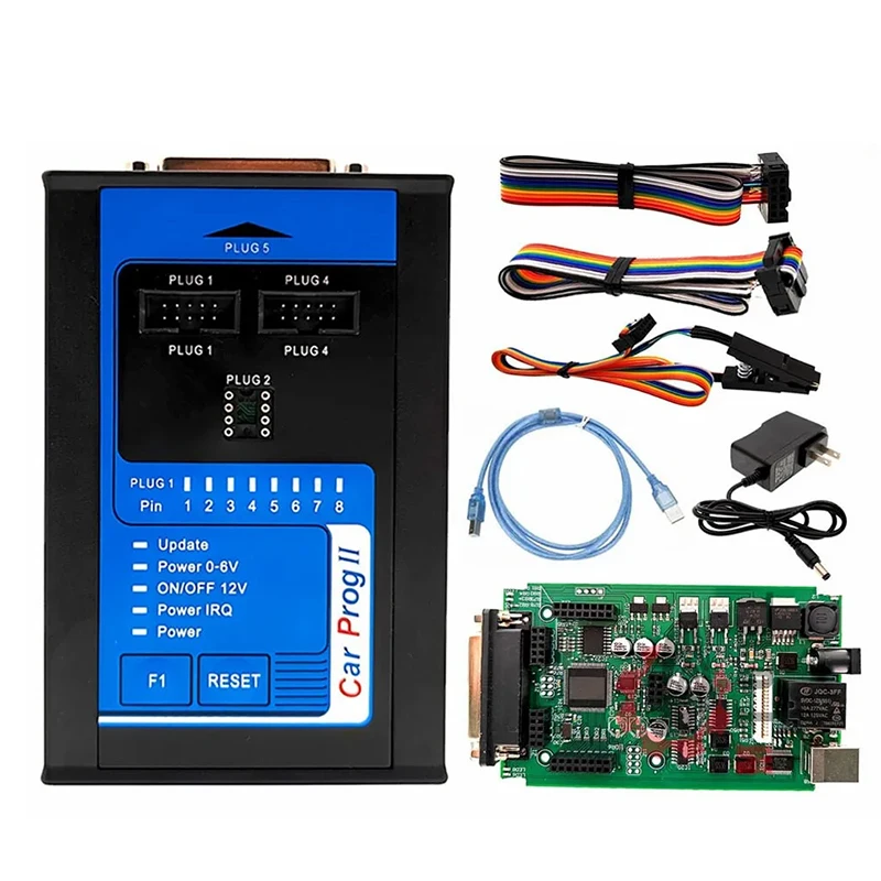 Carprog 2 OBD2 Programmer CarProg2 Airbag SRS Reset Crash Data Immo Off Engine Instruments Read Save Carprog II ECU Tools