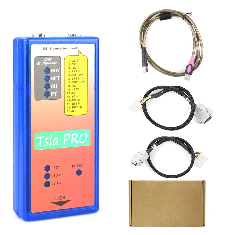 Tsla PRO ECU Wiring Digram For TESLA CAR MODEL S&X&3 Supports ECU Diganostic Programming Tool