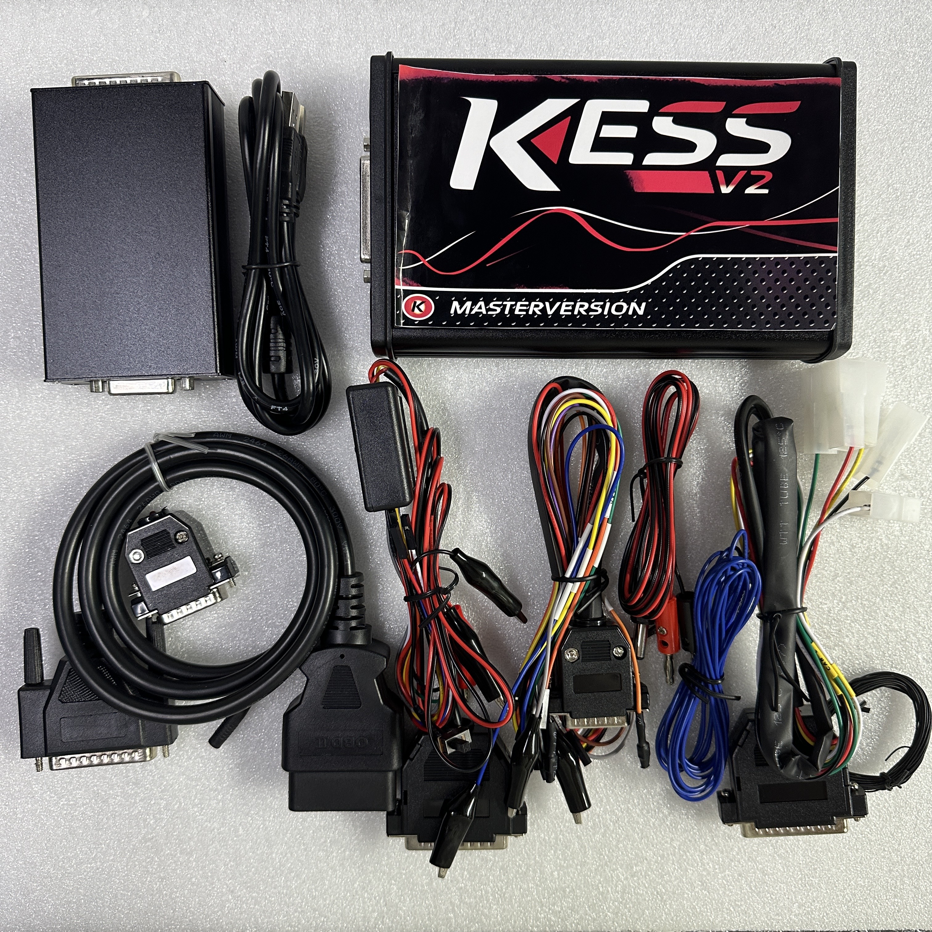 Ecu Chip Tuning For KESS V5.017 Online V2 v2.80 Car Accessor Red Pcb Programming Tool Power Upgrade Tools OBD2 Repair Kit