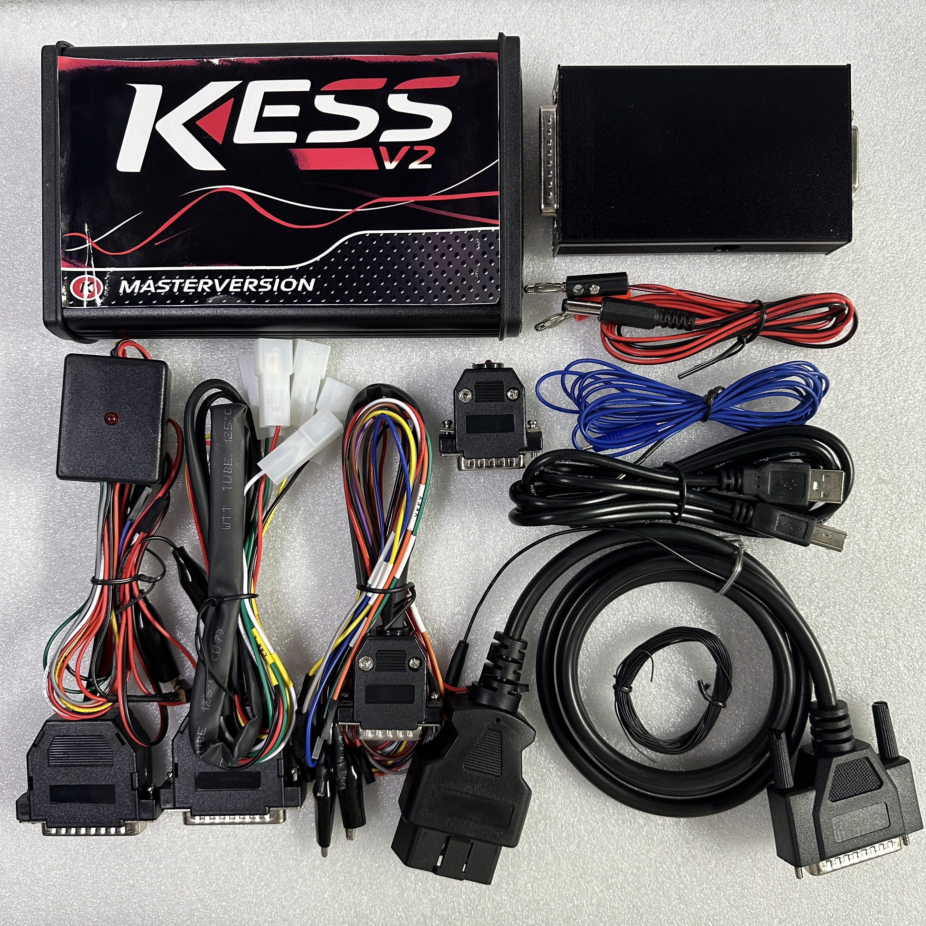 Ecu Chip Tuning For KESS V5.017 Online V2 v2.80 Car Accessor Red Pcb Programming Tool Power Upgrade Tools OBD2 Repair Kit